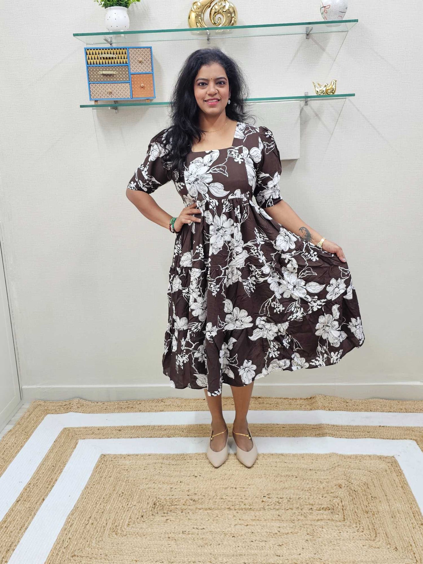 Rayon Feeding Dress