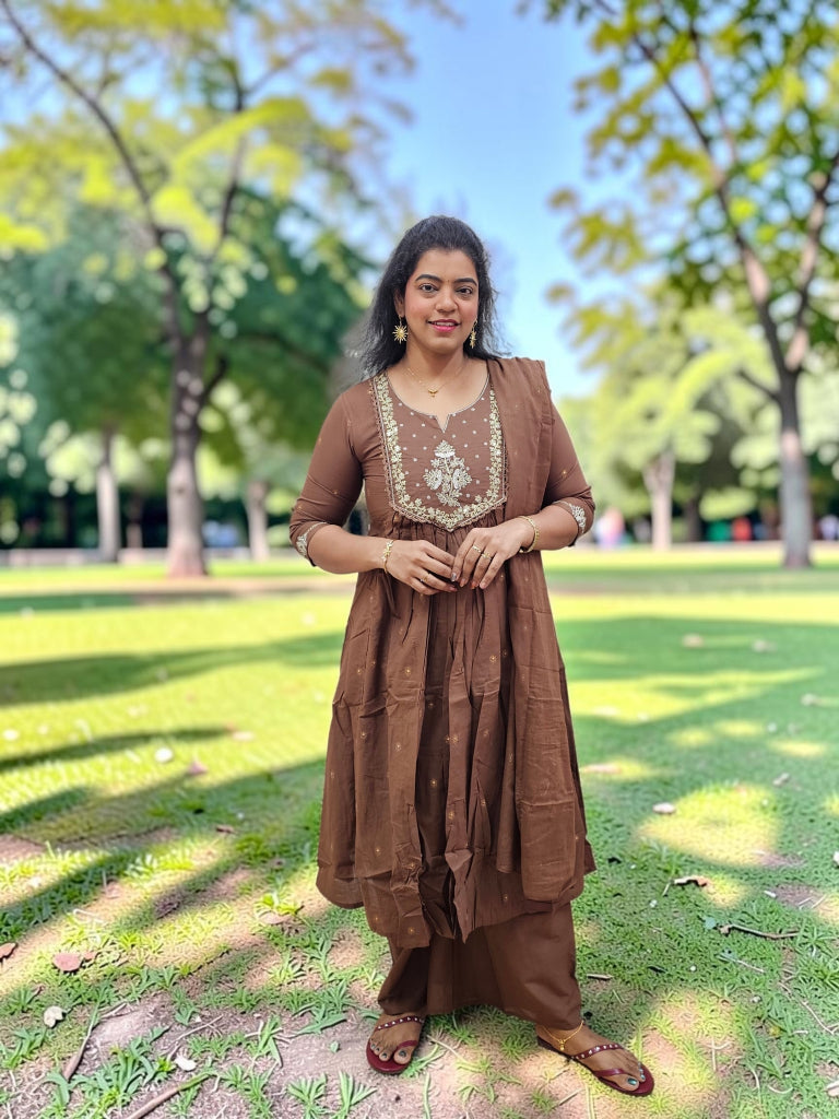 Festive Anarkali Suit - Ku139