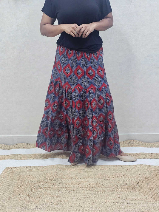 Pure Cotton Maxi Skirts - S10