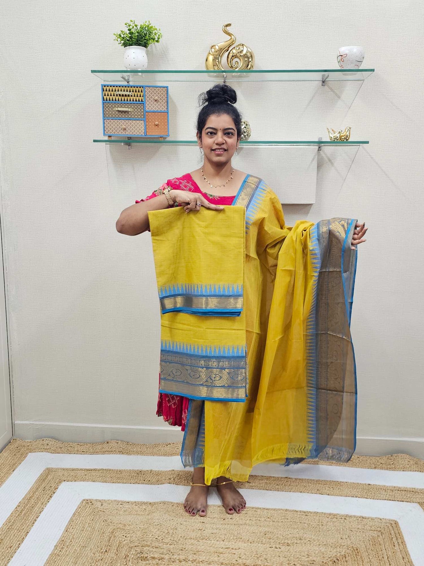 Kanchi Cotton  Salwar Suit Material