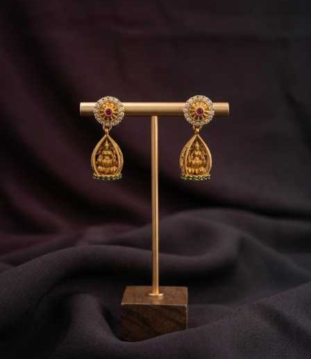Small Jhumka with Lakshmi jw93