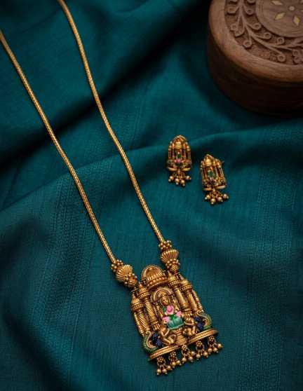 Antique Chain Necklace Jw64