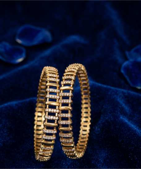 Premium Ad stone Bangles jw81