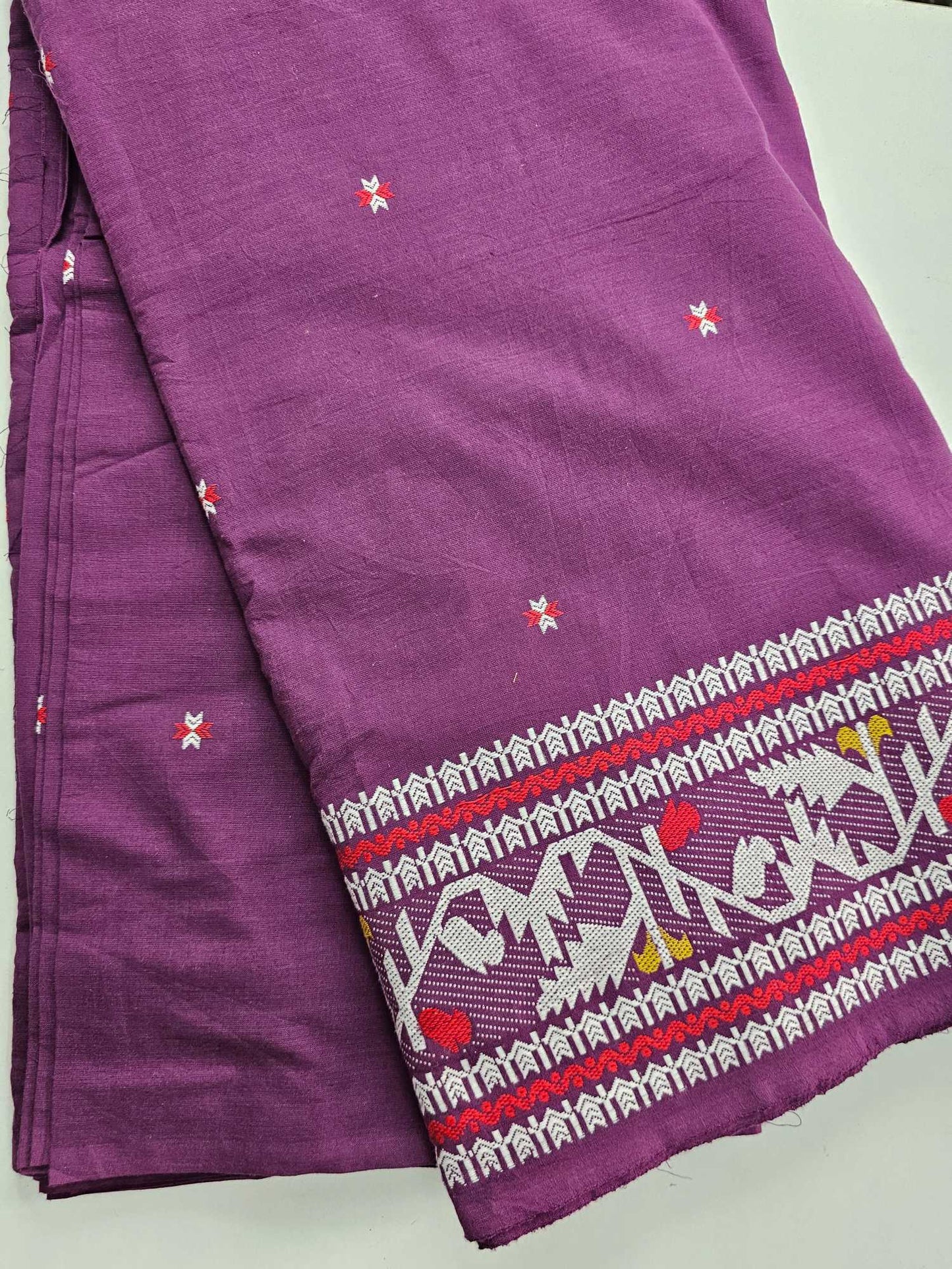 Pure Cotton Thread Buttas and Border Fabric - CBB106