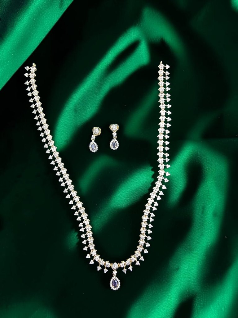 White Ad Stone Neck piece Mid Haram - Jw304