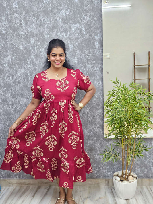 Pure Cotton  Maxi M- Ku199