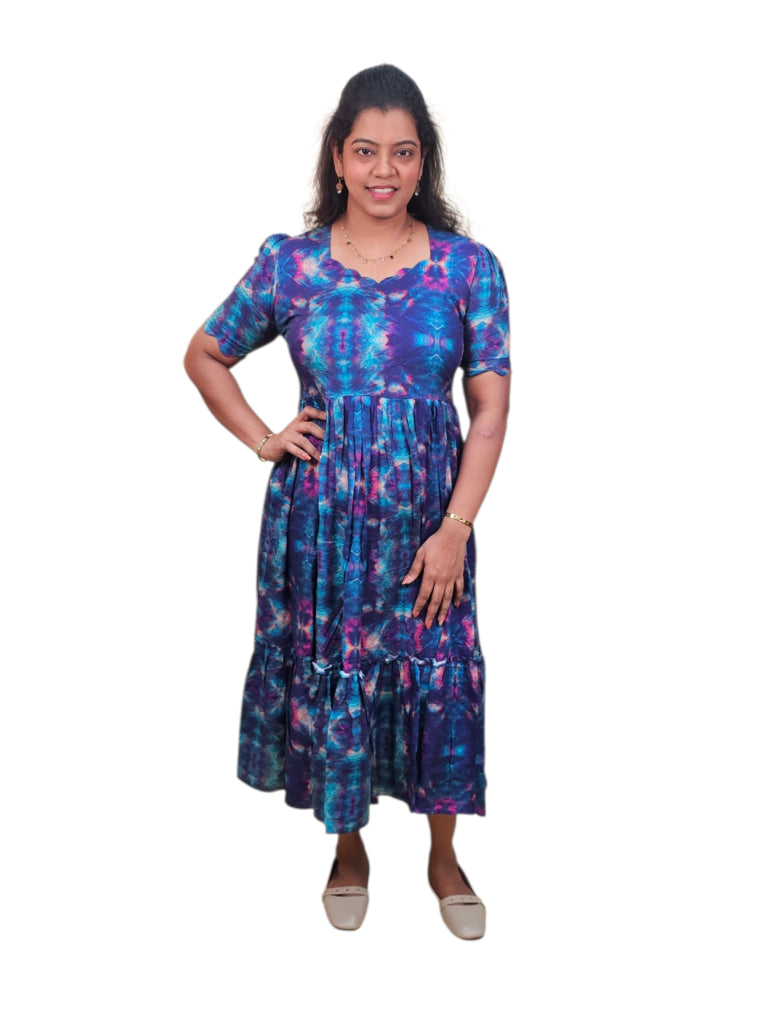 Full Flair Rayon Maxi - Ku211-M11