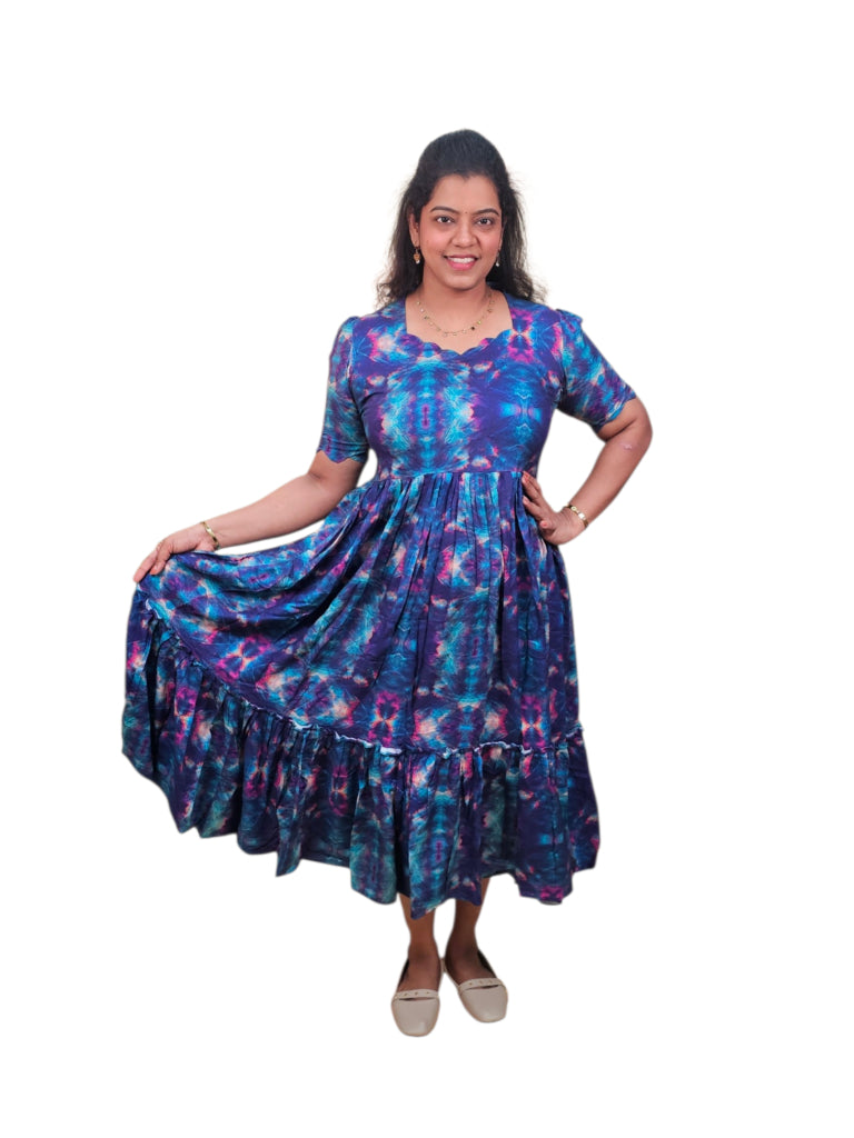 Full Flair Rayon Maxi - Ku211-M11