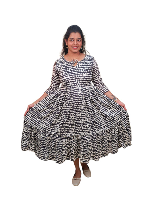 Full Flair Rayon Maxi - Ku211- M12