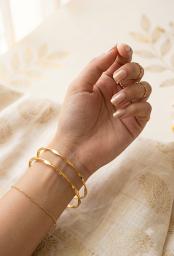 Anti Tarnish Western Bangles -Jw285