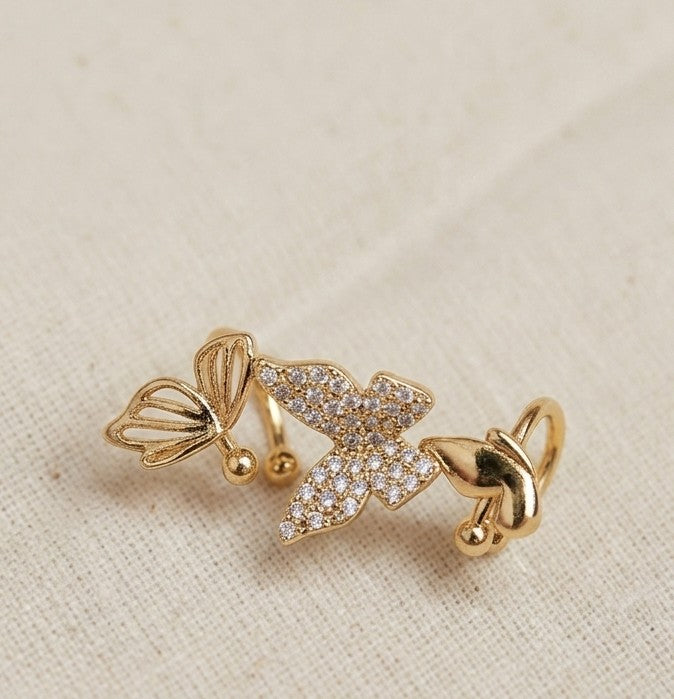 Butterfly Ear Cuff- Jw288