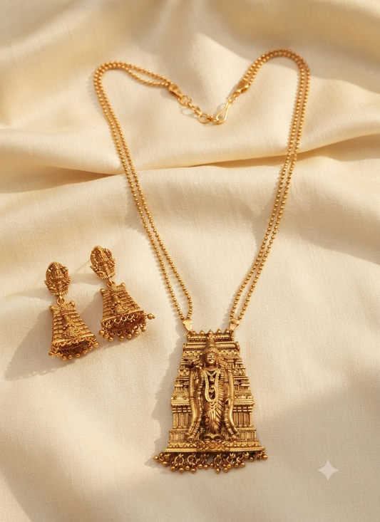 Meenakshi pendant necklace jw78