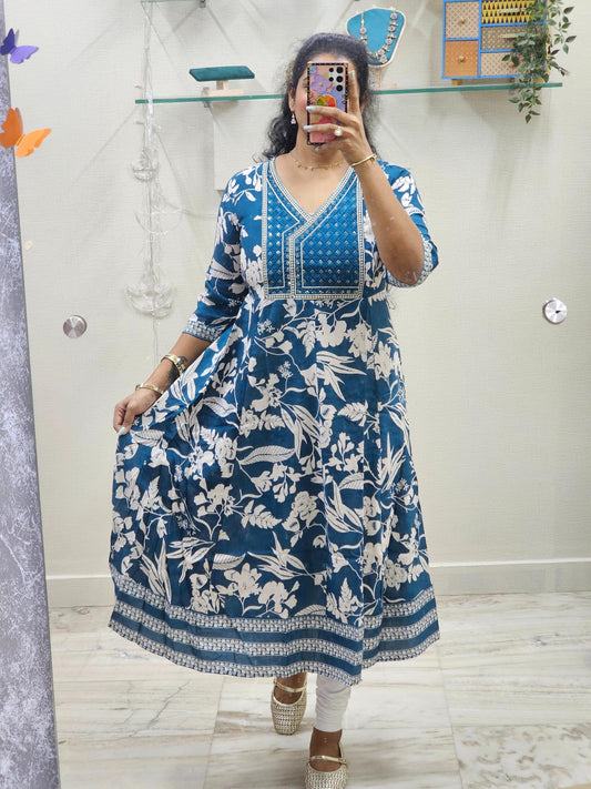 Rayon Anarkali