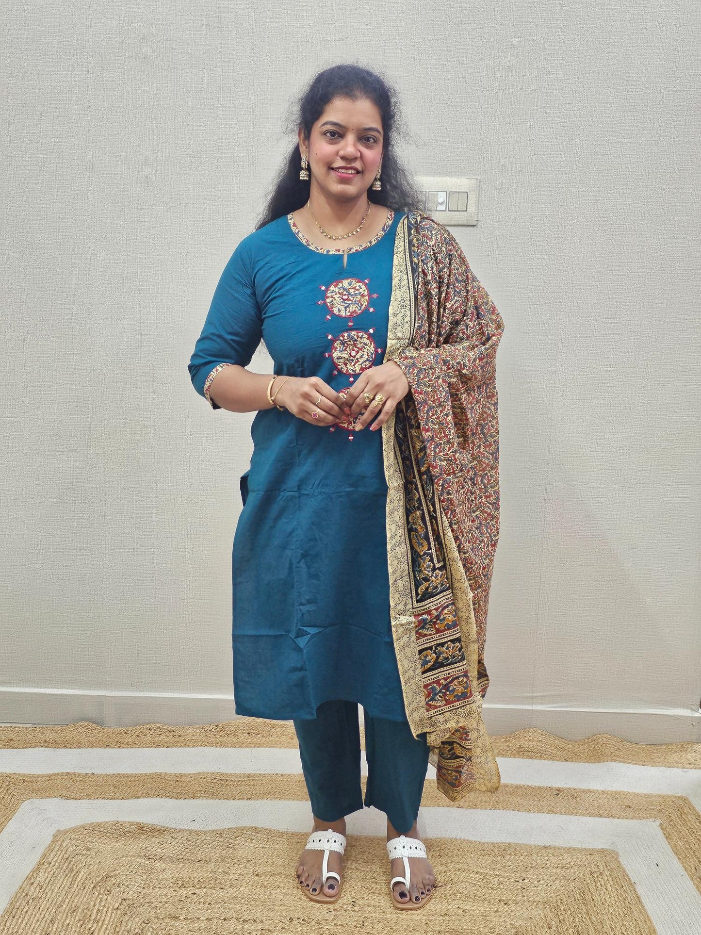 Patch Work 3 Pc Suit - Ku209