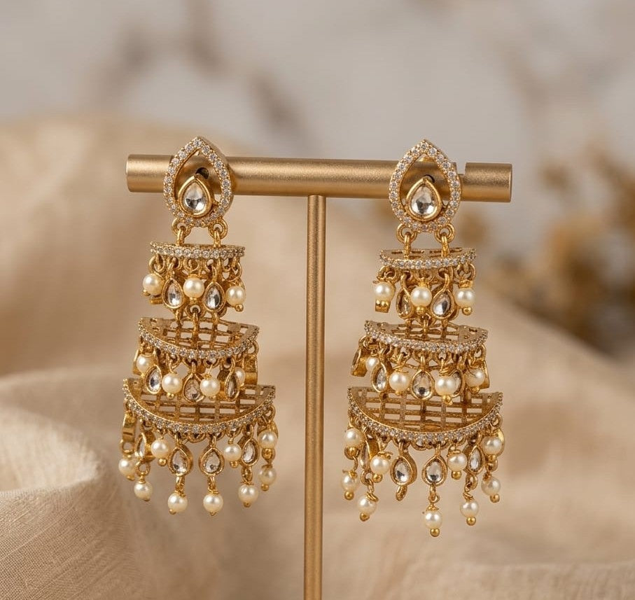 3 layer Jhumka - Jw322